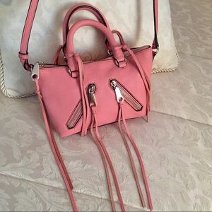 Rebecca Minkoff 'NEW!! Micro Moto' Leather Satchel